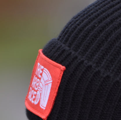 The arbface beanie black