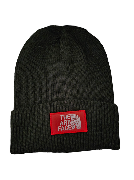 The arbface beanie black