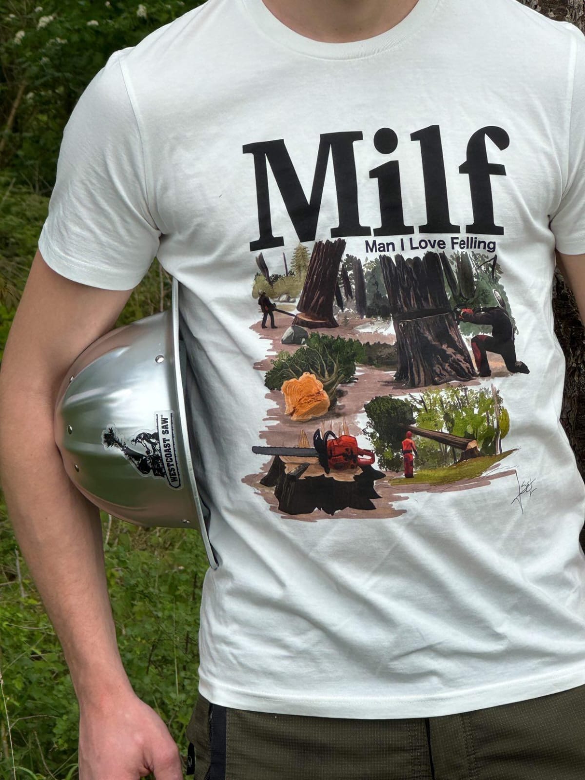 Arbfiction  MILF  tshirt