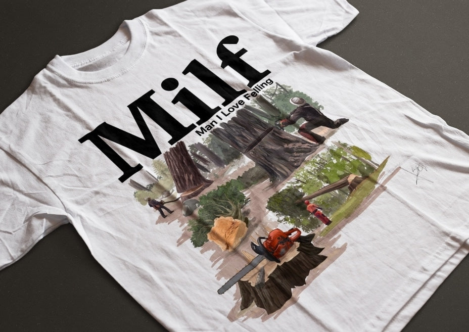 Arbfiction  MILF  tshirt